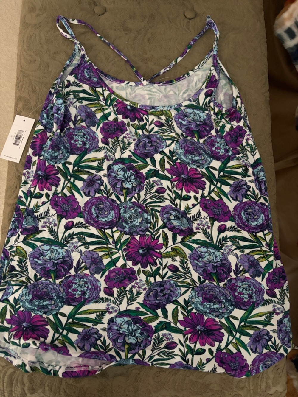 NWT Vera Bradley Lavender Meadow Camisole